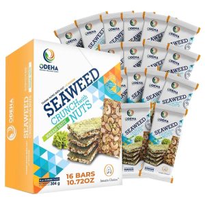 Thanh rong biển hạt dinh dưỡng ODEHA vị wasabi 304g-Evared