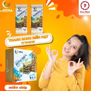 Thanh Rong Biển Hạt Dinh Dưỡng ODEHA Wasabi 304g (16 Gói) | Eva Red Store