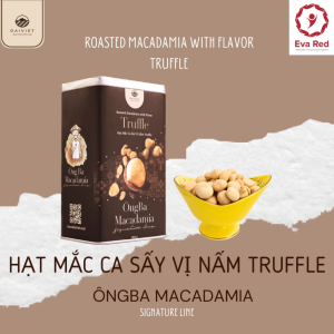 Hạt Mắc Ca Ông Ba Sấy Vị Nấm