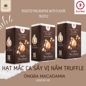 Hạt Mắc Ca Ông Ba Sấy Vị Nấm