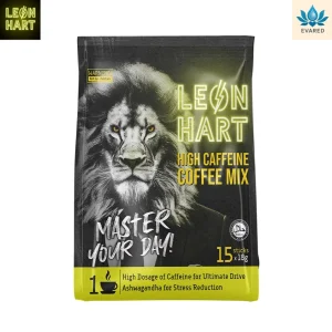 Cà Phê Năng Lượng hòa tan LeonHart High Caffeine Coffee Mix túi 15 gói 270g