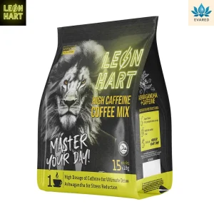 Cà Phê Năng Lượng hòa tan LeonHart High Caffeine Coffee Mix túi 15 gói 270g