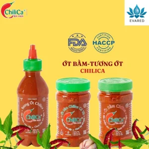 Combo 2 Chai Tương Ớt Chilica 255g – Chua Cay Lên Men Từ Ớt Tươi | Eva Red Store